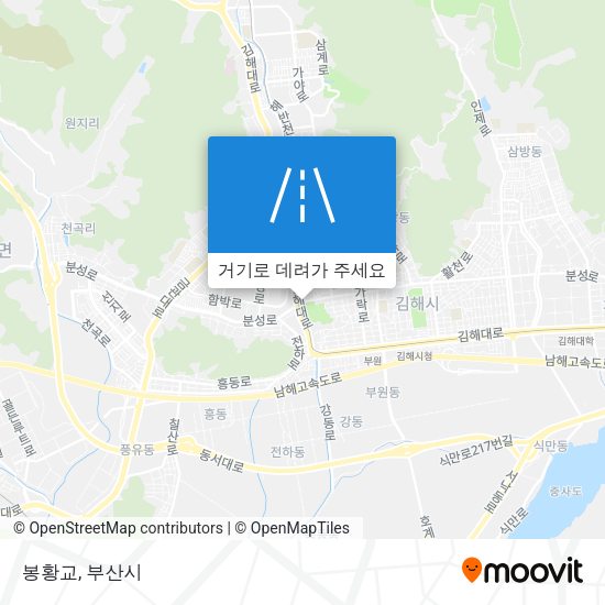 봉황교 지도