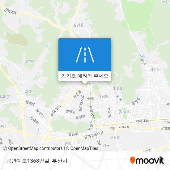 금관대로1368번길 지도