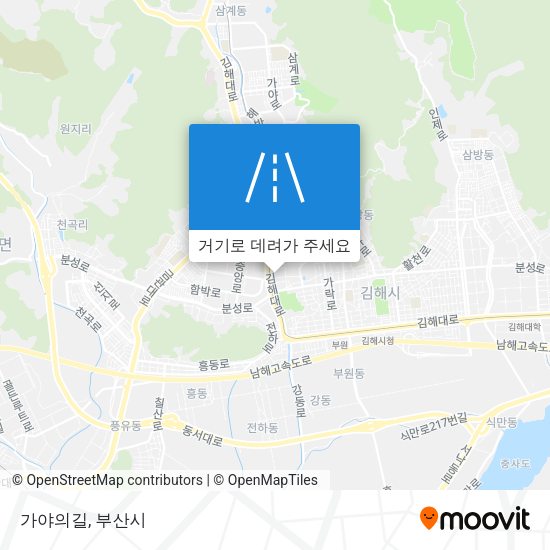 가야의길 지도