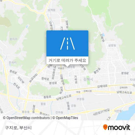 구지로 지도