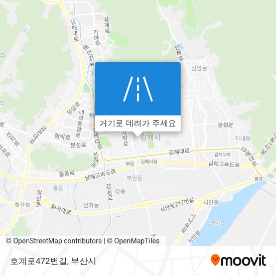 호계로472번길 지도