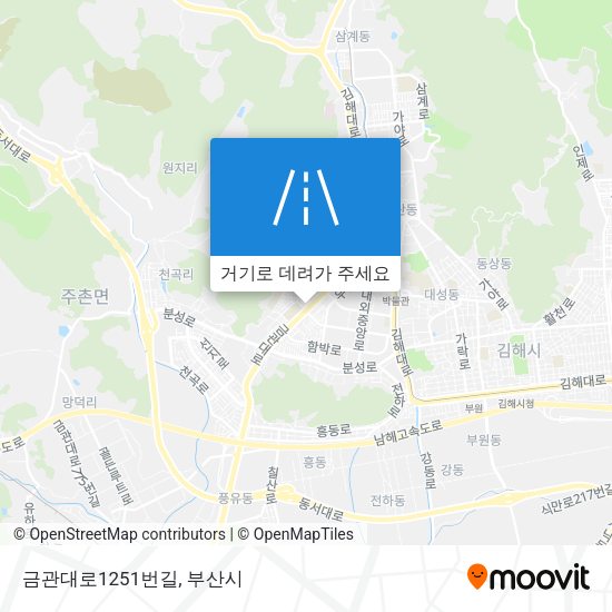 금관대로1251번길 지도
