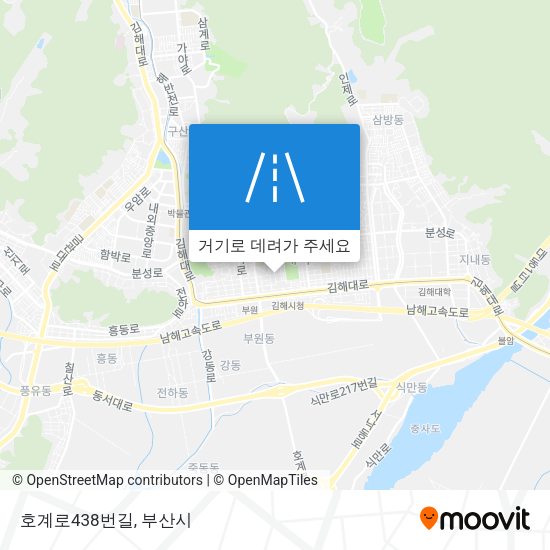 호계로438번길 지도