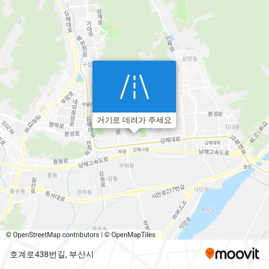 호계로438번길 지도