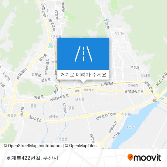 호계로422번길 지도