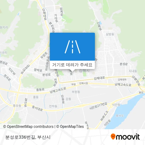 분성로336번길 지도