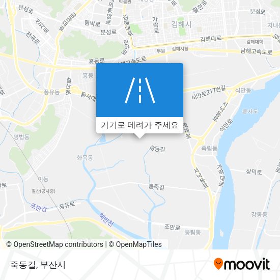 죽동길 지도