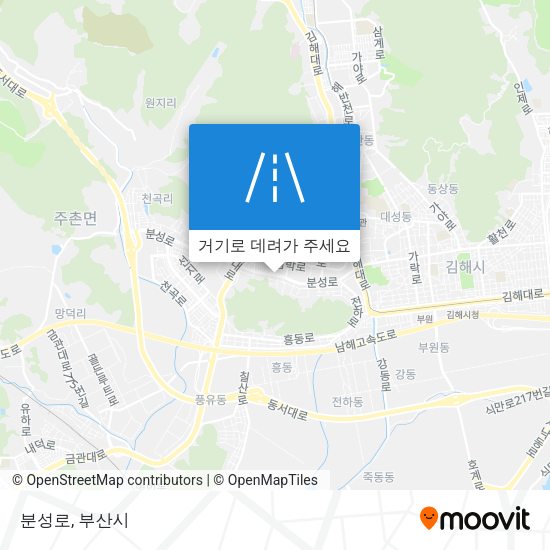 분성로 지도