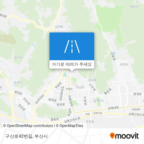 구산로42번길 지도