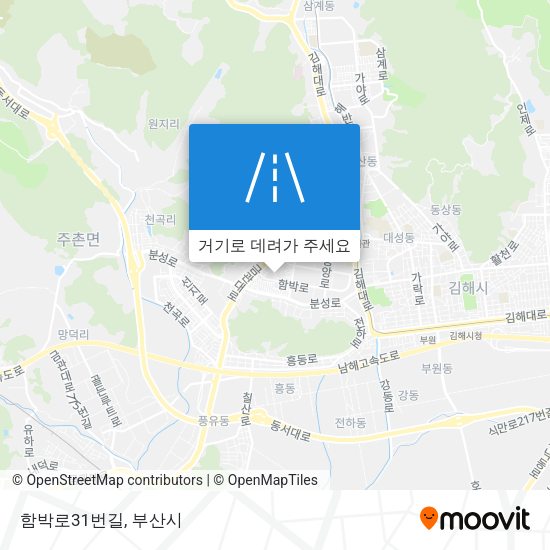 함박로31번길 지도