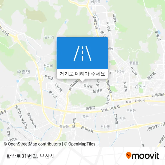 함박로31번길 지도