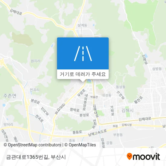 금관대로1365번길 지도