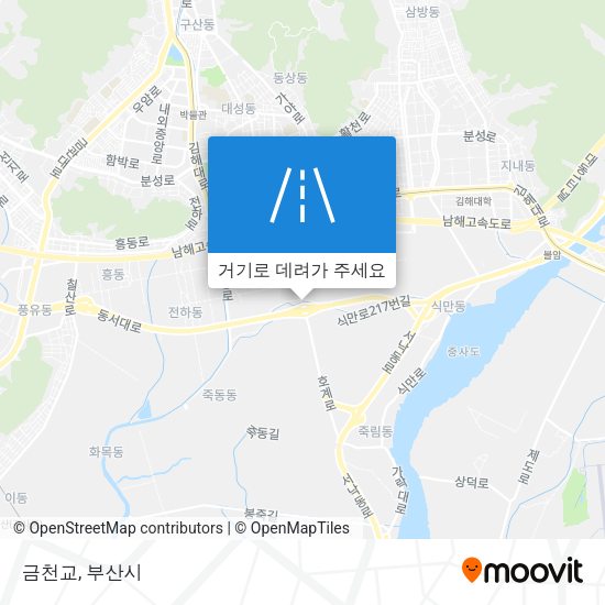 금천교 지도