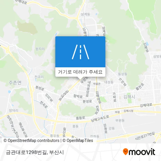 금관대로1298번길 지도