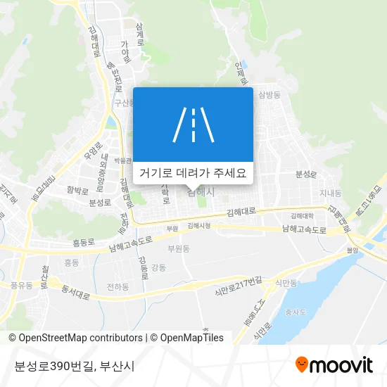 분성로390번길 지도
