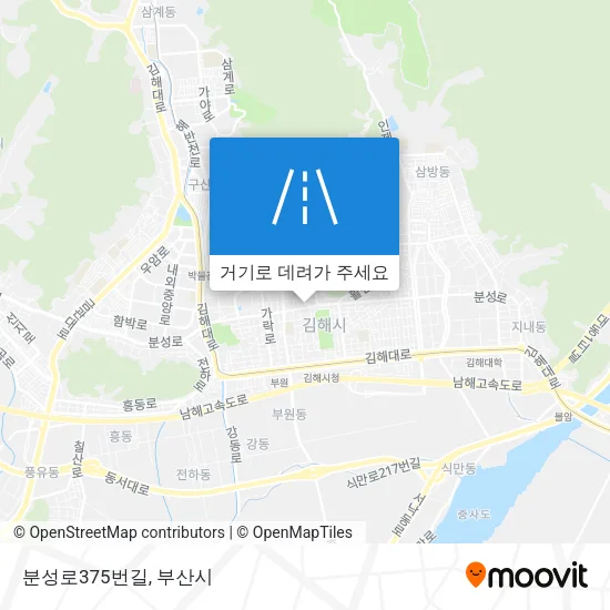 분성로375번길 지도
