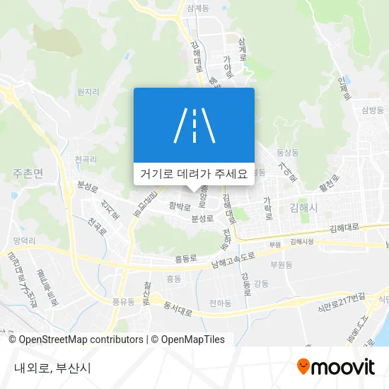 내외로 지도