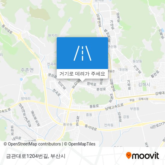 금관대로1204번길 지도