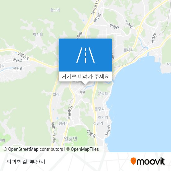 의과학길 지도