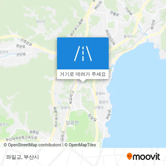 좌일교 지도