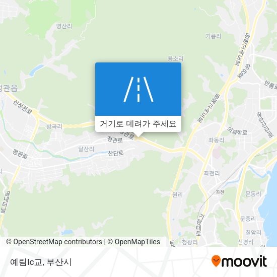 예림Ic교 지도