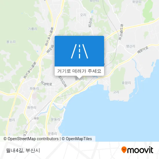 월내4길 지도