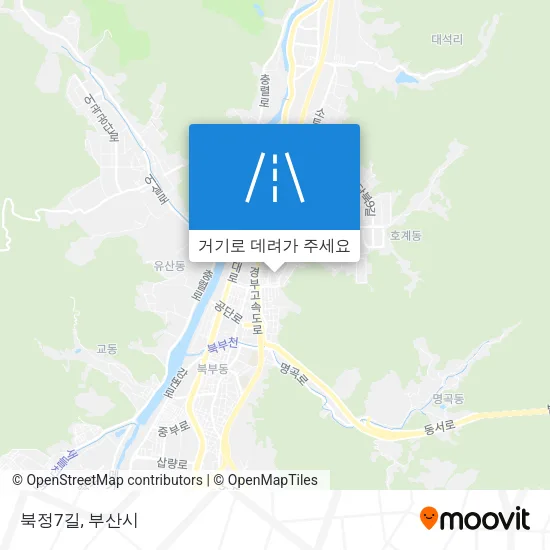 북정7길 지도