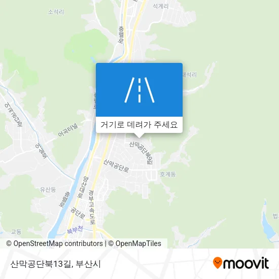 산막공단북13길 지도