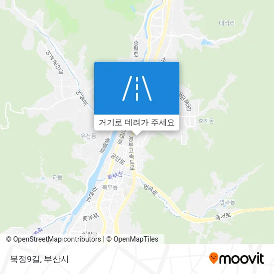 북정9길 지도