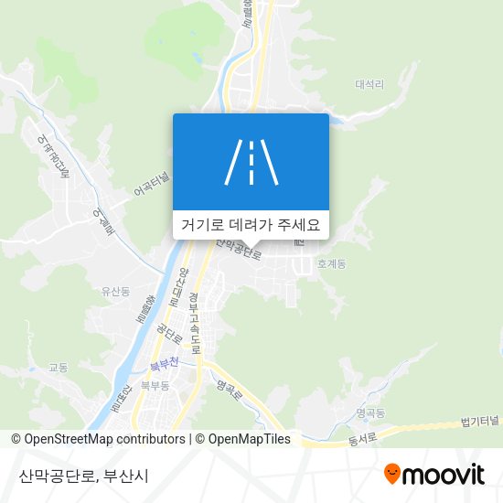 산막공단로 지도