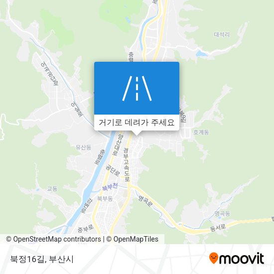 북정16길 지도