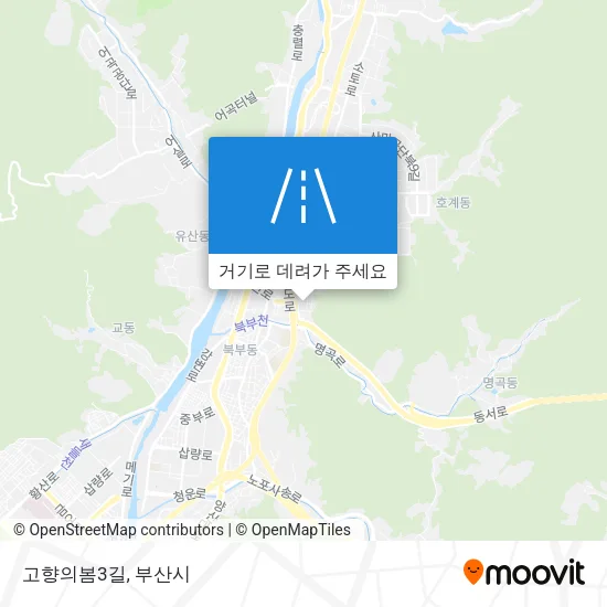 고향의봄3길 지도