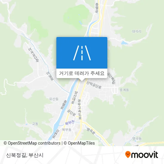 신북정길 지도