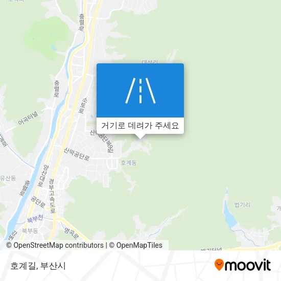 호계길 지도