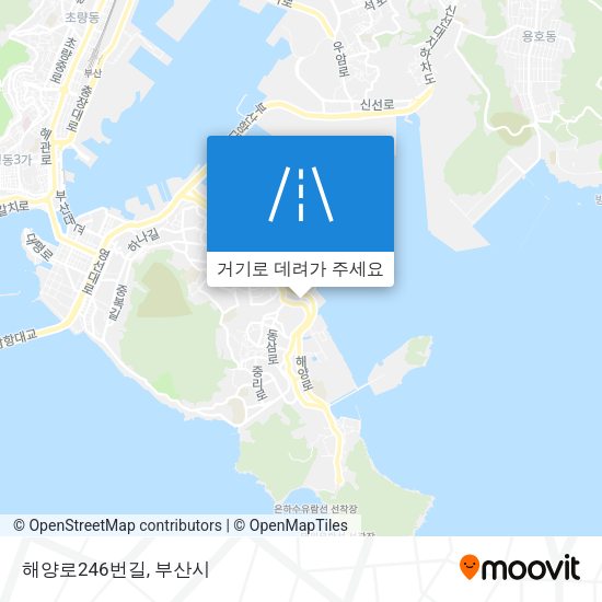 해양로246번길 지도