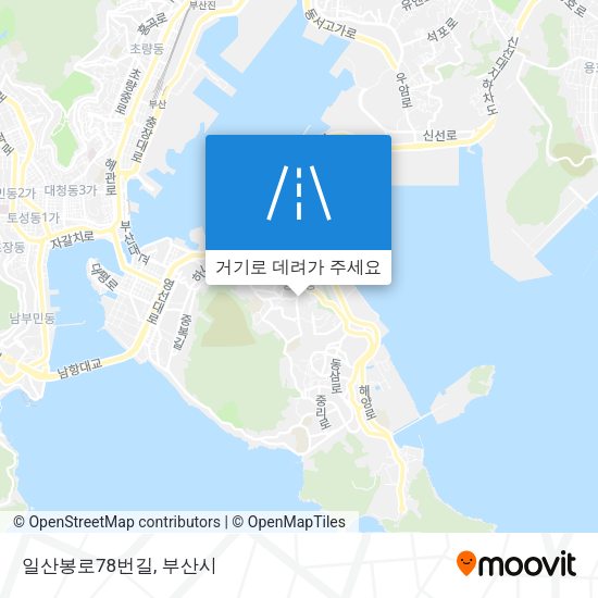 일산봉로78번길 지도