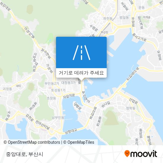 중앙대로 지도