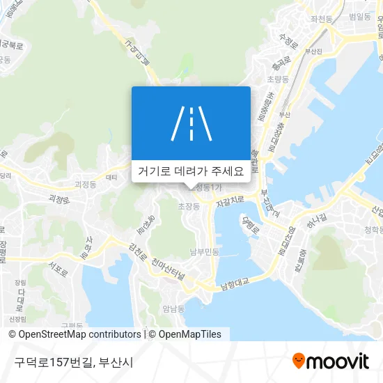 구덕로157번길 지도