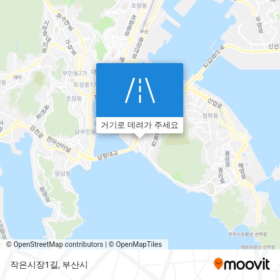 작은시장1길 지도