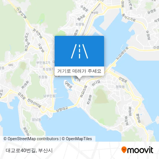 대교로40번길 지도