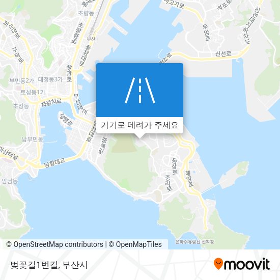 벚꽃길1번길 지도