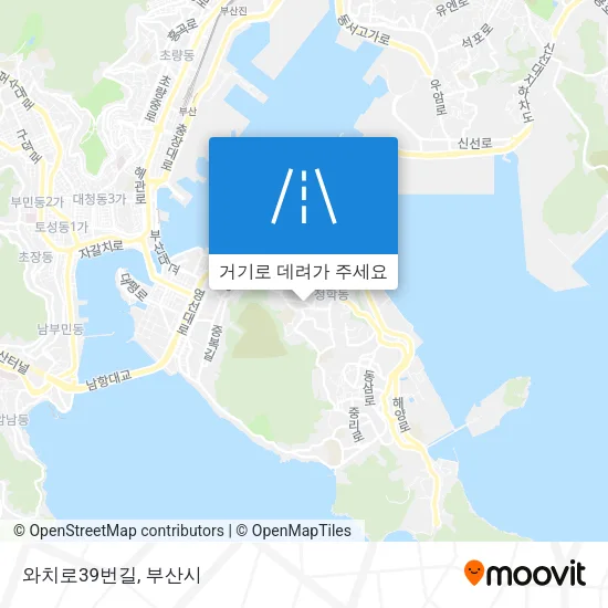 와치로39번길 지도