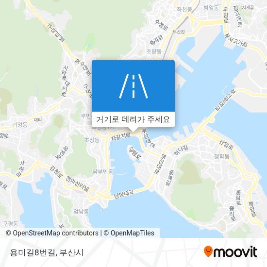 용미길8번길 지도