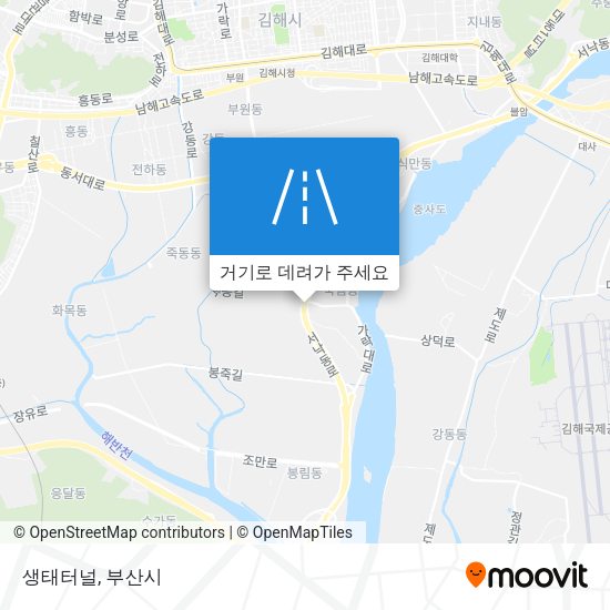 생태터널 지도