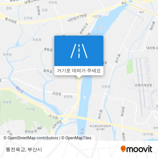 통전육교 지도