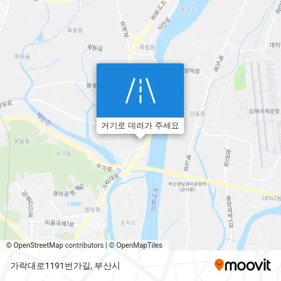 가락대로1191번가길 지도