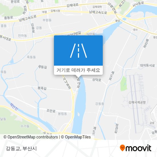 강동교 지도