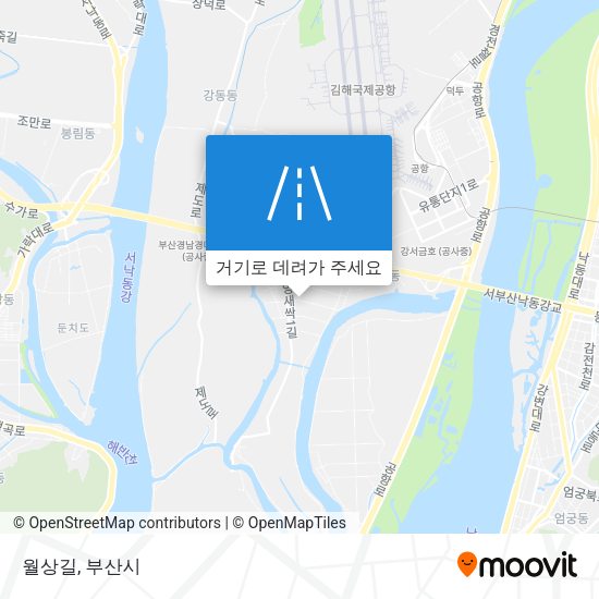 월상길 지도