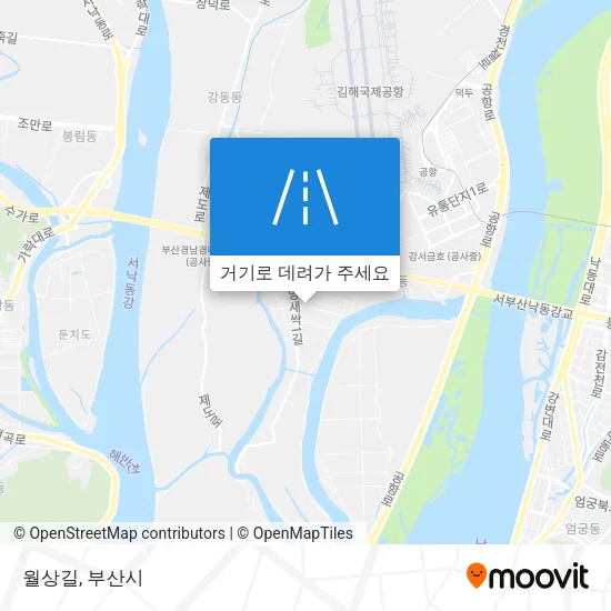 월상길 지도