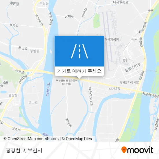 평강천교 지도